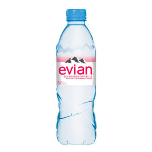 Boutielle d'eau Evian